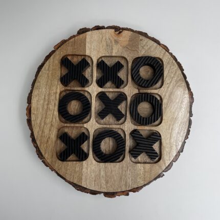 لعبة O-X خشبية